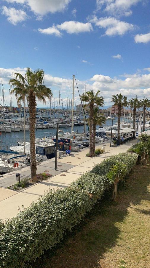 Port Barcares Vue Port Et Mer Le Barcarès Exterior foto